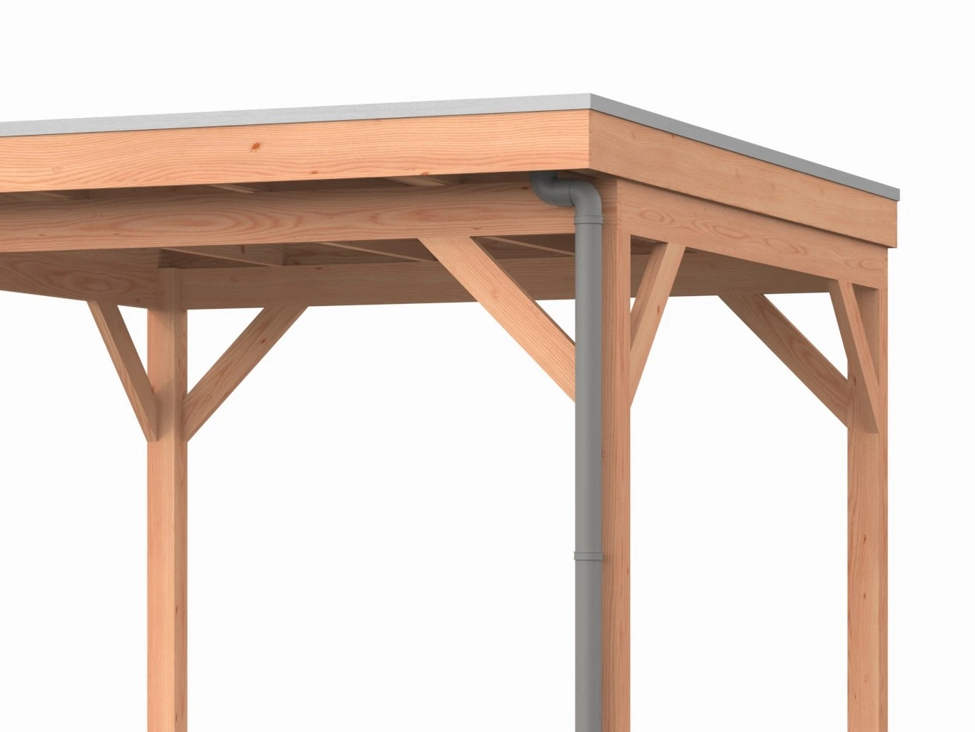 Westwood Afvoerset pvc - uitloop voorzijde - Afbeelding 1